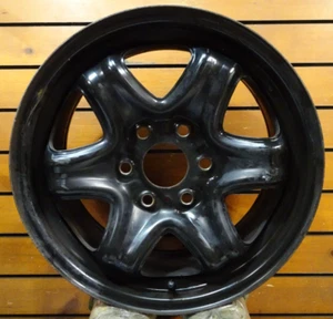 Chevrolet Traverse Steel Wheel Rim 2009-2017 17" Factory OEM BLACK 5407 - Picture 1 of 5