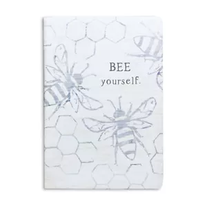 Bee Yourself Notizbuch Journal Waben 8,25" Kunstleder Designer - Bild 1 von 9