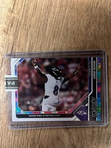 Lamar Jackson 2023 Panini Instant NFL #109 Versicolor #’d 5/5 RAVENS MVP SSP - Picture 1 of 2