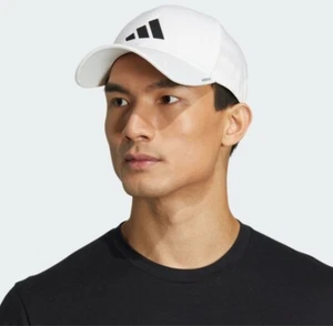 adidas Unisex Cap Gameday Structured Stretch Fit Hat 4.0 White S/M - Picture 1 of 12