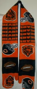 Chicago Bears Polar Fleece Mitten Scarf Womens Fit - Picture 1 of 2