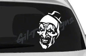 Terrifier Art the Clown Vinyl Decal Sticker, Horror, Scary, Killer, Size List #1 - Picture 1 of 3