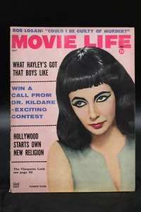 Movie Life May 1962 Elizabeth Taylor Cleopatra Cover Hayley Mills Elvis VG - Picture 1 of 3