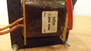 BRAUN Netztrafo aus Sammlung - Bild 1 von 4