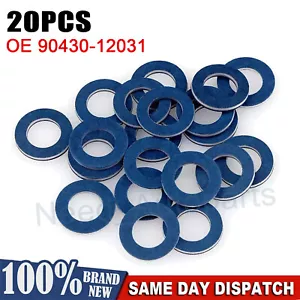 Oil Drain Plug Gasket Crush washer 90430-12031 For Toyota Parus Tundra 20 Pack - Picture 1 of 9