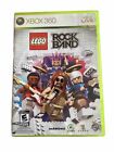 LEGO Rock Band (Microsoft Xbox 360, 2009) CIB Complete - Nice Disc