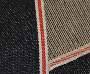 13.5oz DarkBlue Selvedge Denim Material Right Hand Twill Slub Denim Jeans Fabric - Picture 1 of 4