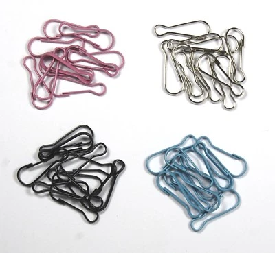 Snap Lanyard Clips / Carabiner Clasps for Keyrings, Badge Holders Bag Findings