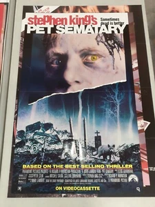 PET SEMATARY ORIGINAL MOVIE POSTER - Picture 1 of 1
