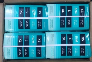 SUNKISS TrustPlus Adult Diapers Disposable Incontinence Briefs S/M 60 Count - Picture 1 of 3