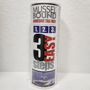 MusselBound 15-sq ft White Plastic Tile Membrane Peel-Set-Grout No Mortar - Picture 1 of 3