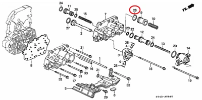 5 JUNTAS TÓRICAS HONDA ACUERDO CIVIC CR-V CRX DEL SOL ACURA INTEGRA TSX RDX RL TL 29X2,4 Foto 1 de 2