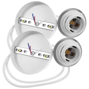 2pcs Replacement Pendant Lamp Holder Industrial Pendant Light Kit - Picture 1 of 12
