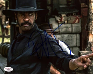 Denzel Washington signed JSA COA handsigniert 8x10 Magnificent Seven Photo Auto - Bild 1 von 3
