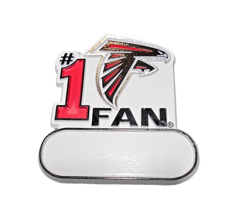 ATLANTA FALCONS MAGNET #1 FALCONS FAN SIZE: 3 BY 3 NEW Cover