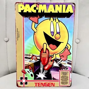 Pac-Man Video Game Display Vintage Arcade Retro Poster MegaDrive NES Merchandise - Picture 1 of 12
