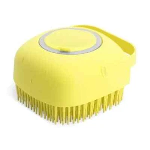 Waschbürste für Hund Katze Haustier, Shampoo Spender Schrubber mit weichen Borsten Hund - Bild 1 von 9