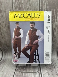 Traje de hombre McCall's M7399 Steampunk patrón de disfraz talla 38-44 ©2016 sin cortar - Imagen 1 de 3