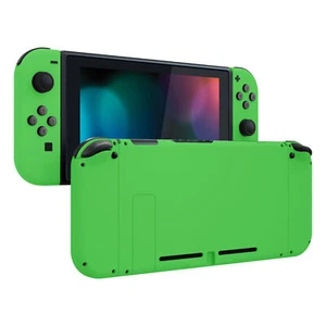 Grün Soft Touch Konsole Backplate & Controller Gehäuse Schale für Nintendo Switch - Bild 1 von 9