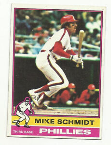 1976 Topps  #480 Mike Schmidt EX (ERROR) VARIATION MISSING LETTER VERY RARE!!