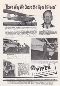 1952 Piper Tri Pacer Aircraft ad 4/25/2023h - Picture 1 of 1