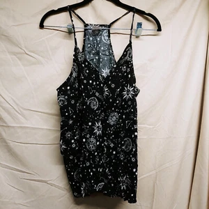 No Boundaries Astrological Print Spagetti Strapped Top Size Xl (15-17) - Picture 1 of 9