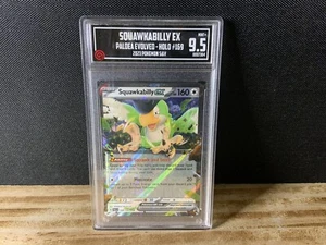 TCCG 9.5 Mint + Squawkabilly ex 169/193 Double Rare Paldea Evolved Pokemon TCG - Picture 1 of 2