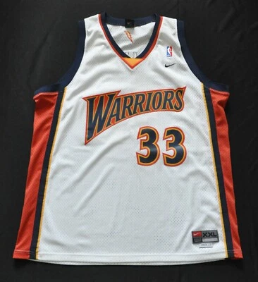 Camiseta masculina costurada Antawn Jamison Golden State Warriors Nike Swingman NBA GSW 2XL - Imagem 1 de 4