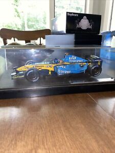 1:18-Hot Wheels-Renault F1 R25 - Alonso Champion Sao Paulo 2005 - G9750 AS SHOWN