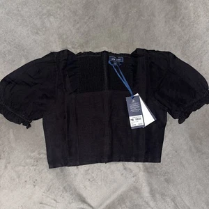 Damen Jack Wills stilvolles bequemes Milchmädchen-Top Größe 14 (L) - Bild 1 von 3