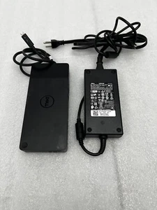 Dell WD19TB Thunderbolt 3 USB-C DisplayPort Docking Station w 180w Power Adapter - Picture 1 of 9