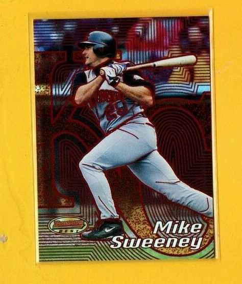 D15800 2002 Bowman's Best Red #72 Mike Sweeney ROYALS #02/200 - Image 1 of 1