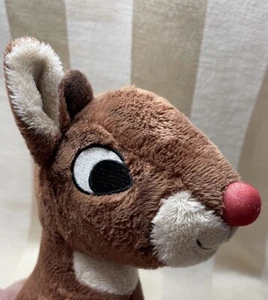 Dan Dee Rudolph the Red-Nosed Reindeer Soft Cuddle Plush Stuffed Animal Toy 11" - Picture 1 of 4