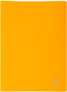 Exacompta A4 Soft Cover 30 Pockets Display Book Anti-Glare Presentation Yellow - Picture 1 of 5