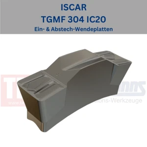 10 x ISCAR TGMF 304 IC20 (Ein- & Abstech-Wendeplatten) - Picture 1 of 1