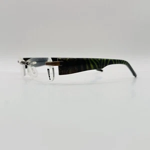 Switch it Brille Damen eckig braun grün Tierdruck randlos MiM Combi - 269 A NEU - Bild 1 von 10