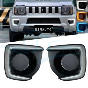LED DRL Front Daytime Running Light Turn Signal Lamp For SUZUKI Jimny 2012-2018 - Picture 1 of 7