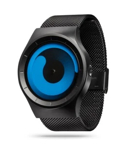 Ziiiro Mercury Watch unisex, Black and Ocean, New, 40mm Width - Picture 1 of 7