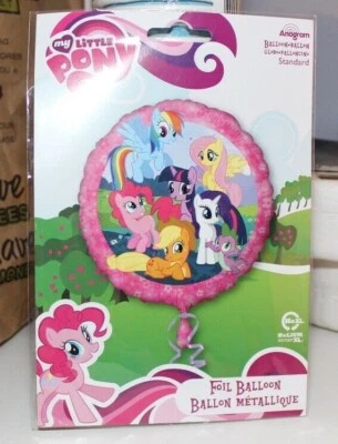 17" MEU PEQUENO PÔNEI AMIZADE É BALÃO FOLHA MÁGICA FESTA DE ANIVERSÁRIO NOVO ANAGRAM - Imagem 1 de 2