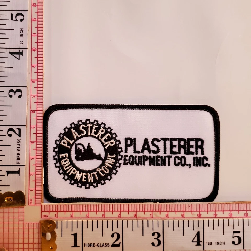Plasterer Equipment Co Inc Patch Applique Crest Logo Badge o4 - Image 1 of 1