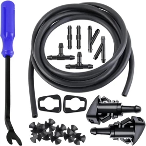 Windshield Washer Hose 22pcs Kit Universal for Dodge Chrysler Jeep Ram - Picture 1 of 7