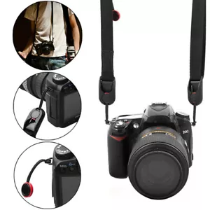 Tracolla universale sgancio rapido cinghia per fotocamera fotocamera cinghia di trasporto per DSLR GoPro - Foto 1 di 8
