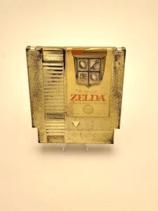 Legend of Zelda 3 screw Gold Cartridge Round Seal for NES (1987) - Picture 1 of 4