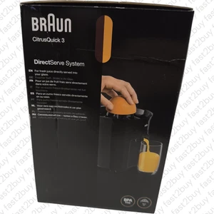 Braun Zitruspressen Schwarz CJ 3050 Limited Edition - Bild 1 von 7