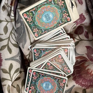 Vintage 1970's Blue Train Deck of Playing Cards Complete - Picture 1 of 5