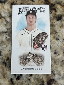 2025 Topps Allen & Ginter JACKSON JOBE N22 MINI RC #N222-27 DETROIT TIGERS - Foto 1 di 2