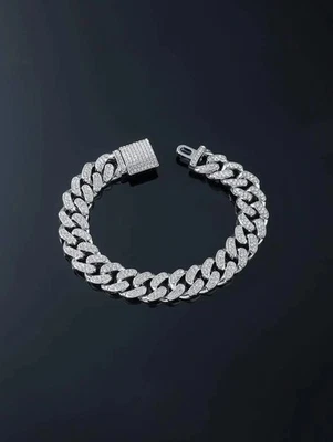 Pulsera Esclava Brazalete Manilla de Acero Inoxidable Joyas Para Hombres Joyeria Foto 1 de 4