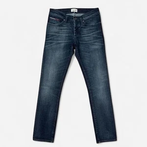 Jeans Tommy Hilfiger Scanton jeans a mosca con bottoni y2k 29/32 - Foto 1 di 8