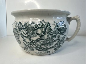 Antique Chamber Pot/Planter Plant Pot - Picture 1 of 15