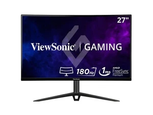 ViewSonic VX2718-2KPC-MHD 27 Inch WQHD 1440p 180Hz 1ms Curved Gaming Monitor - Picture 1 of 5